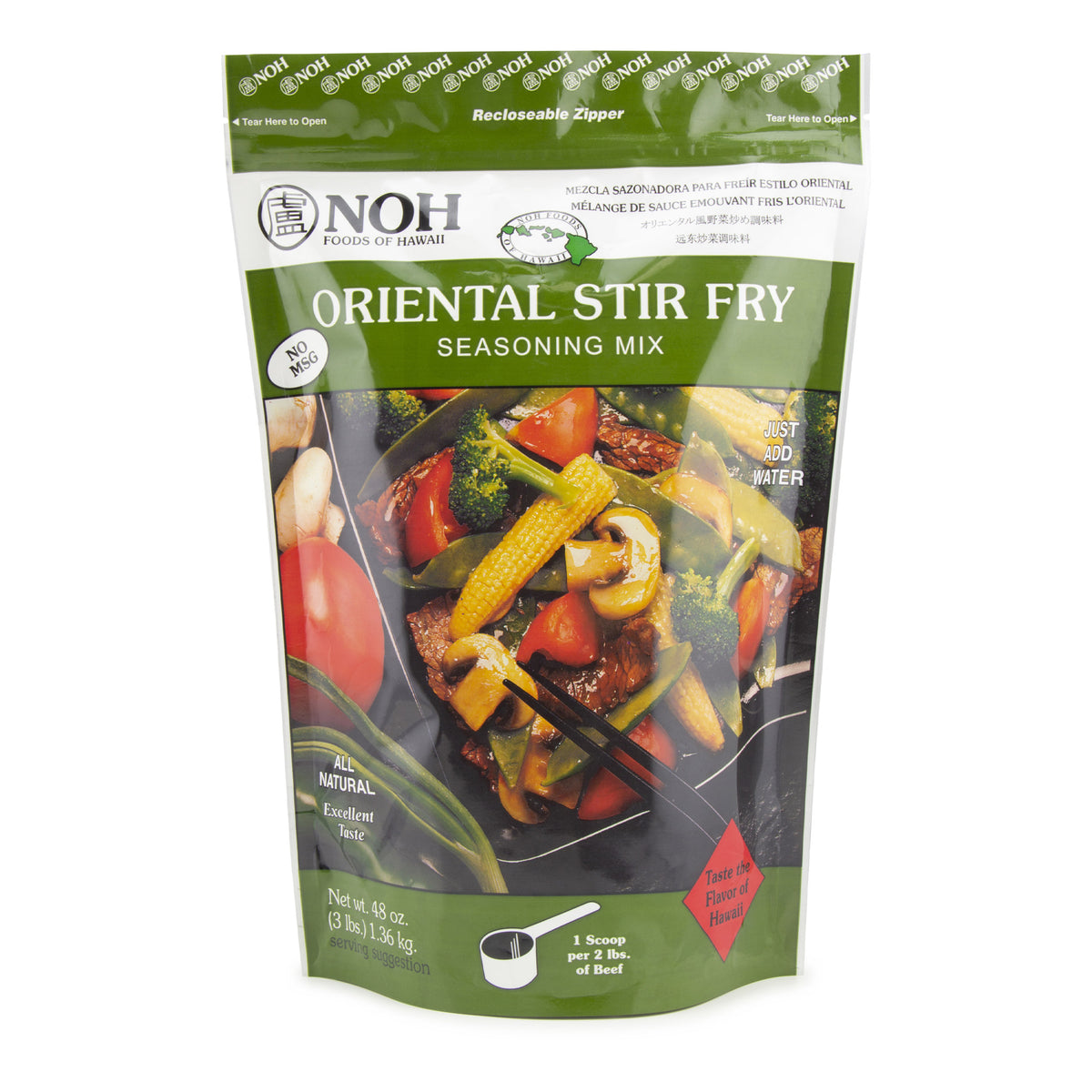 Oriental Stir Fry Seasoning Mix NOH Foods of Hawaii