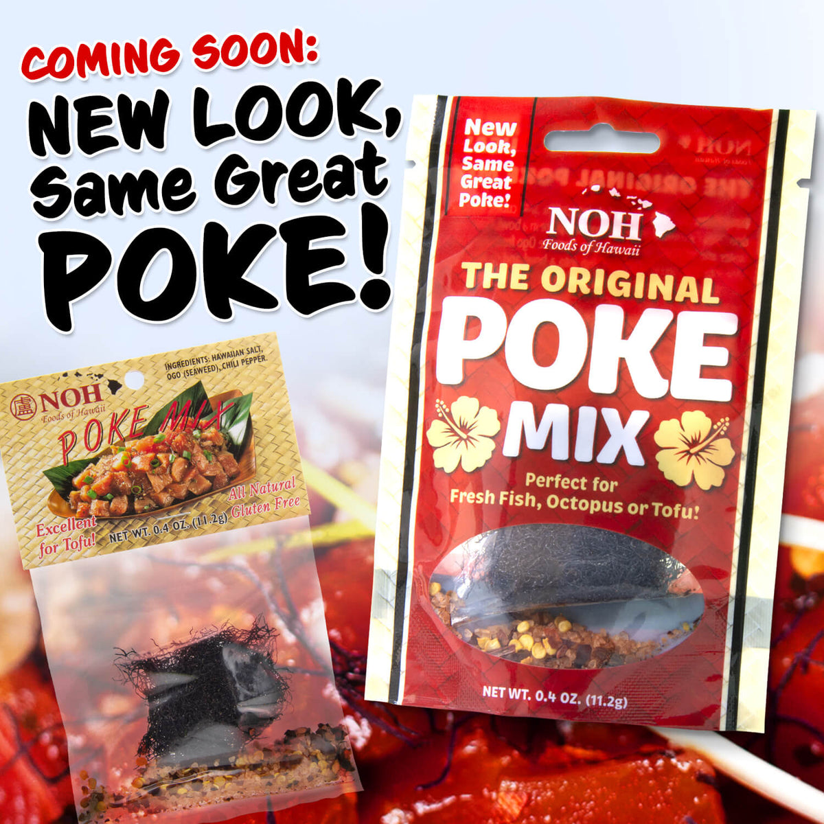Poke Box Spring Mix Hawaiian Poke Mix · NOH Foods of Hawaii