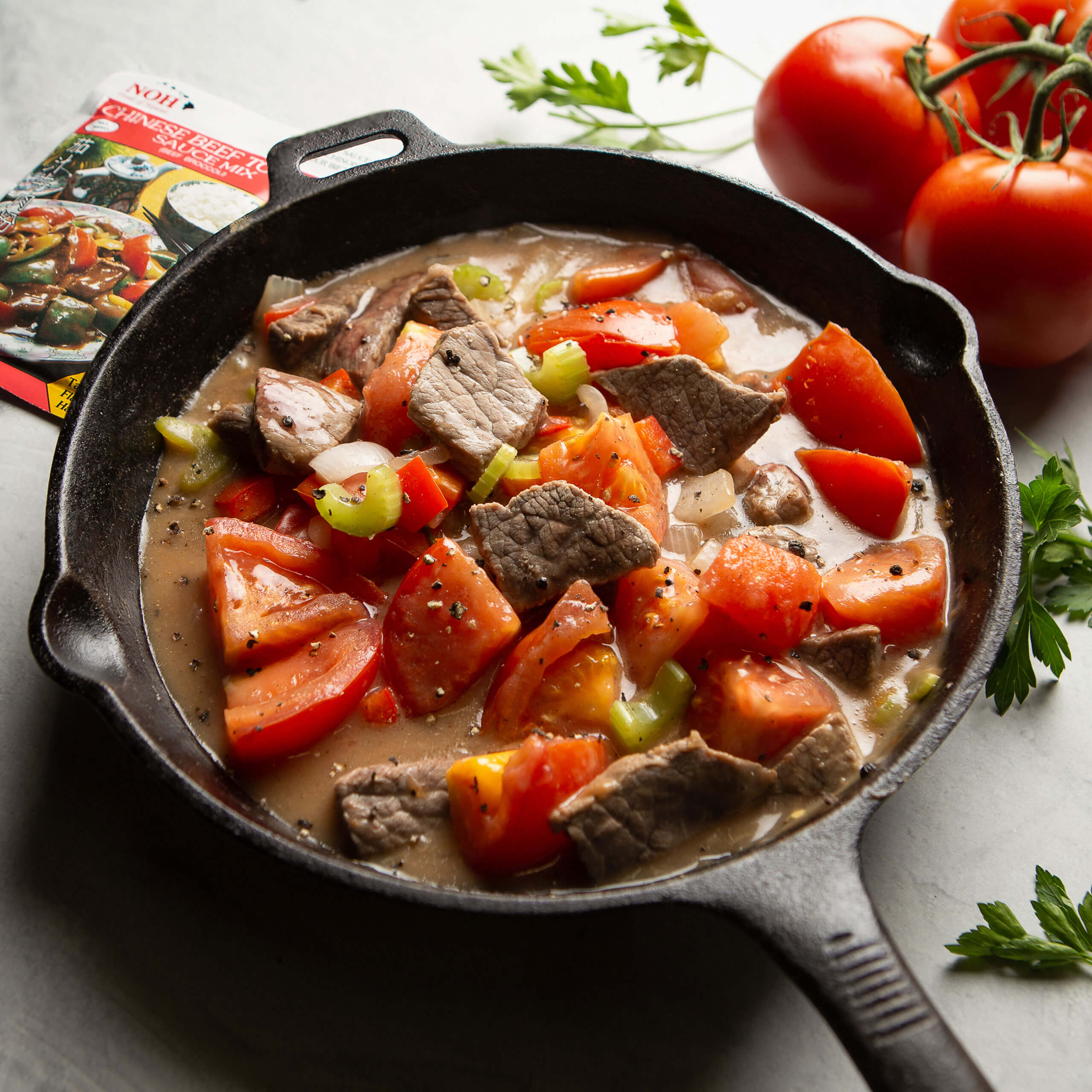 Chinese Beef Tomato Sauce Mix Recipe