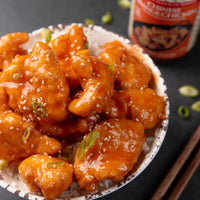 Home-made orange chicken