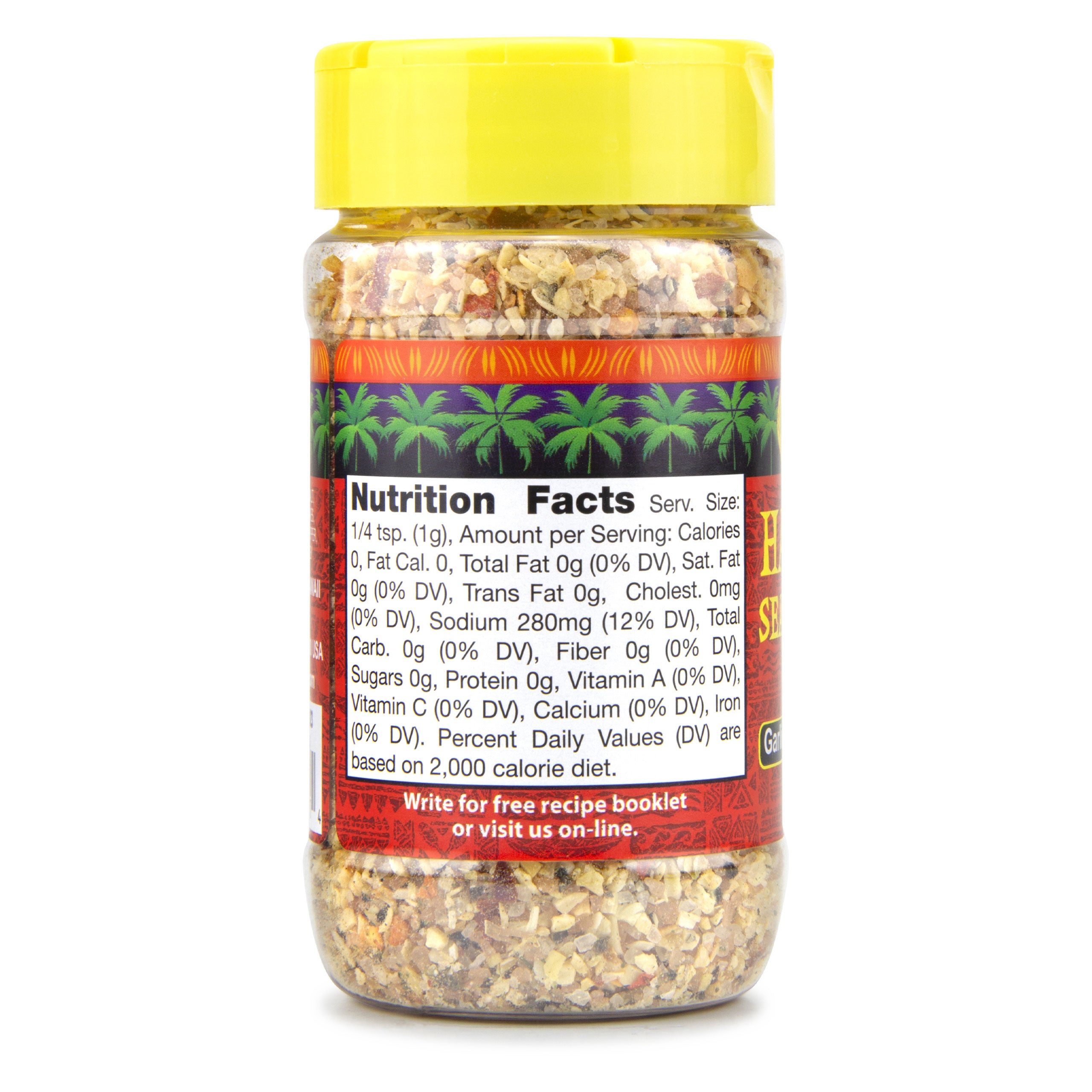 Garlic Herb Hawaiian Sea Salt - Ingredients & nutrition