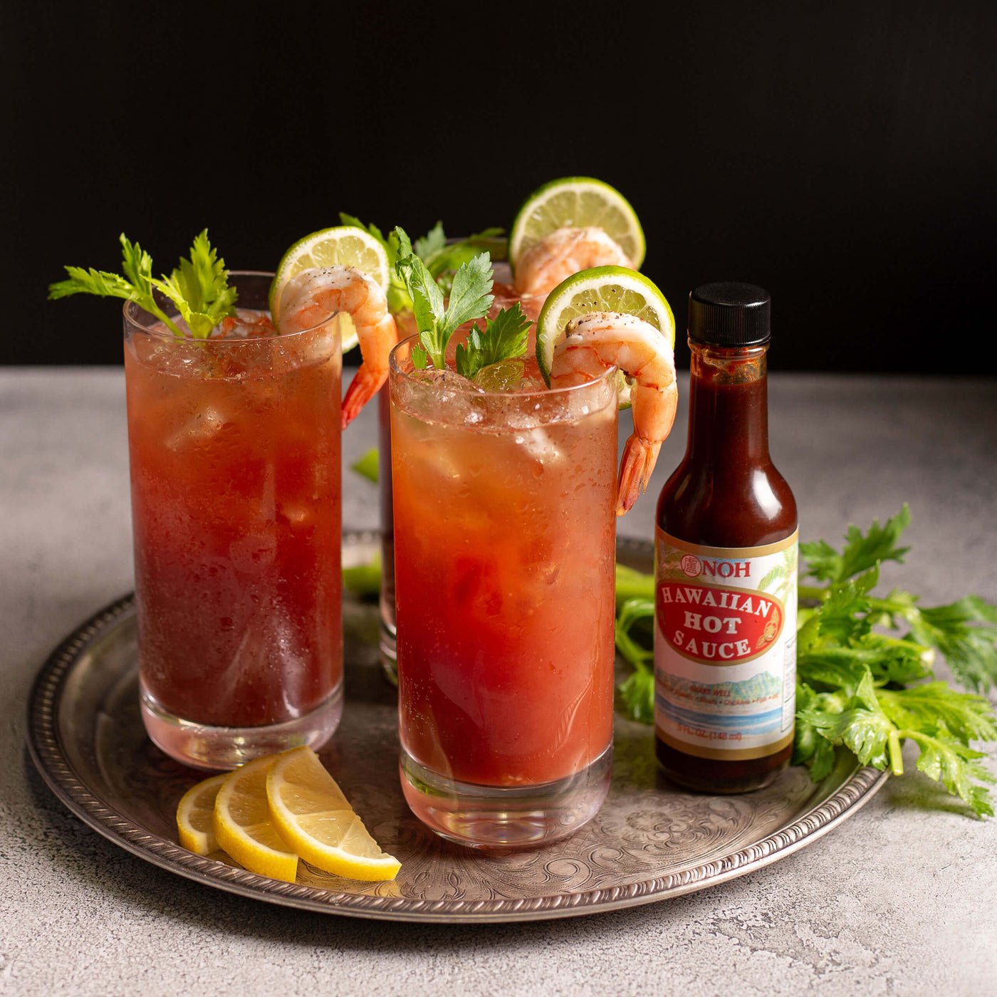 Hawaiian hot sauce bloody marry recipe