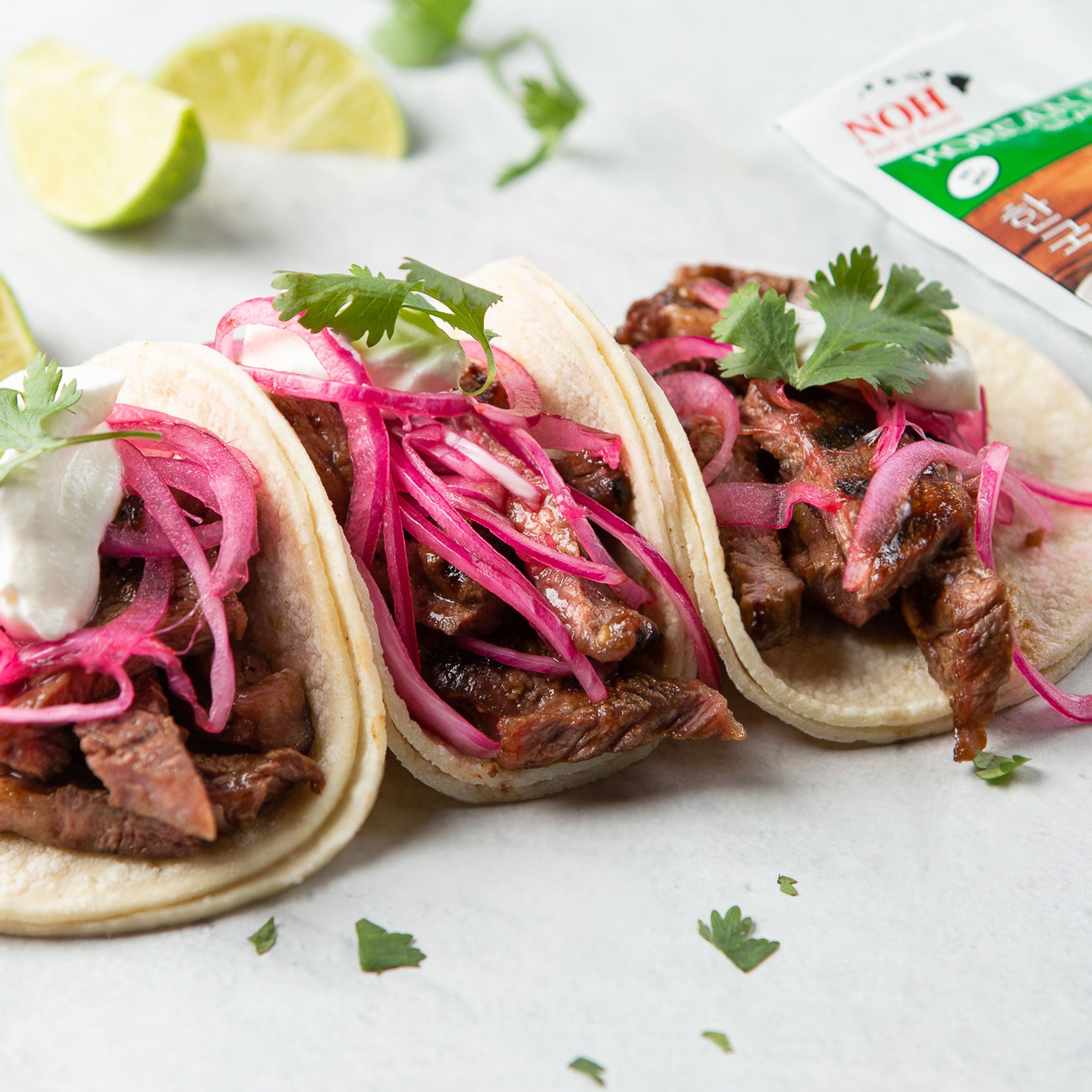 Make KBBQ Tacos - Kalbi Korean BBQ Beef