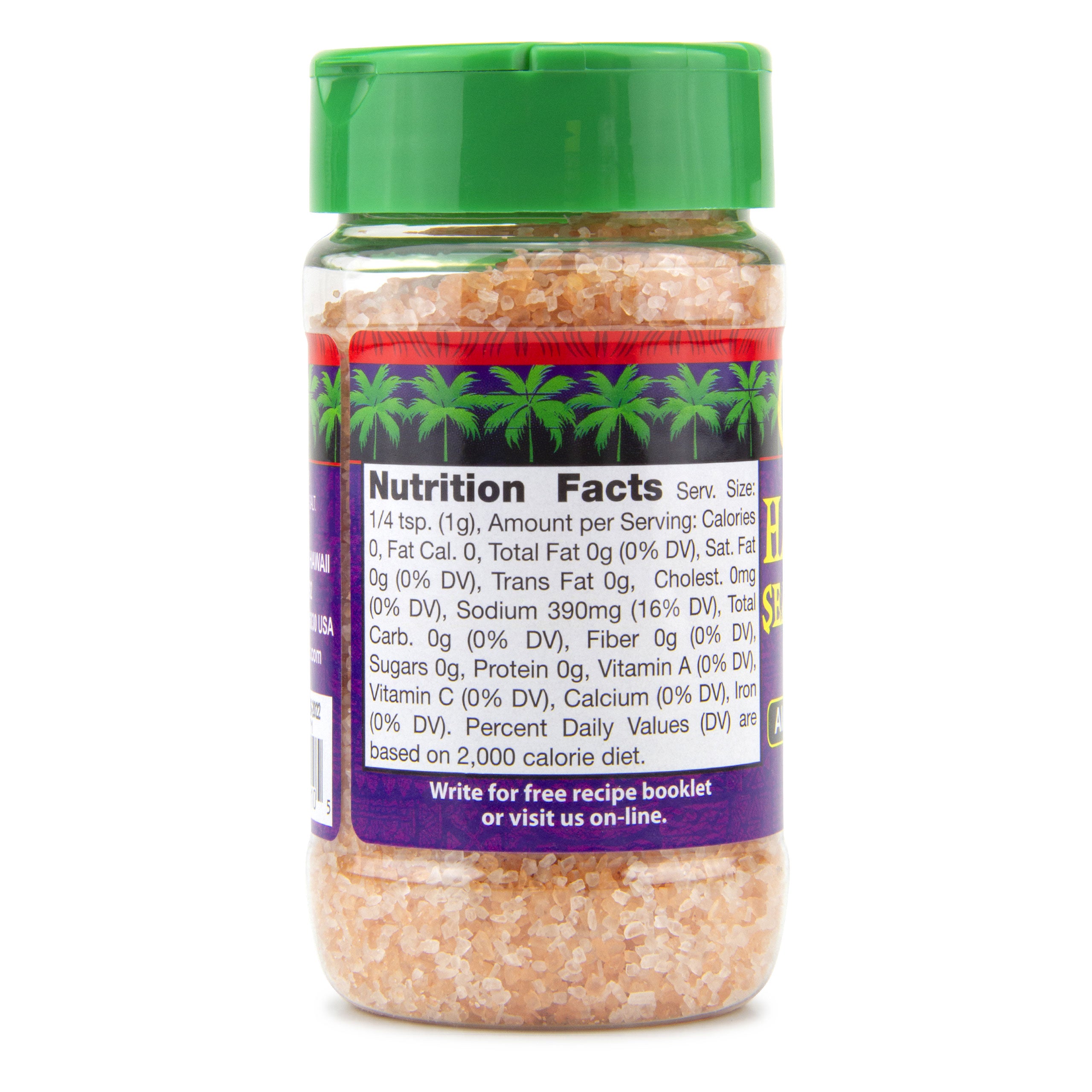 Original Hawaiian Salt - Nutrition Information