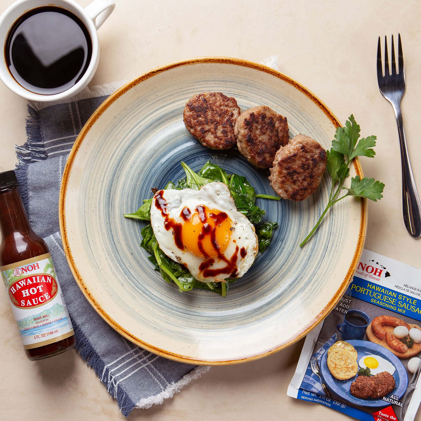 Make Portuguese Saussage for Breakfast