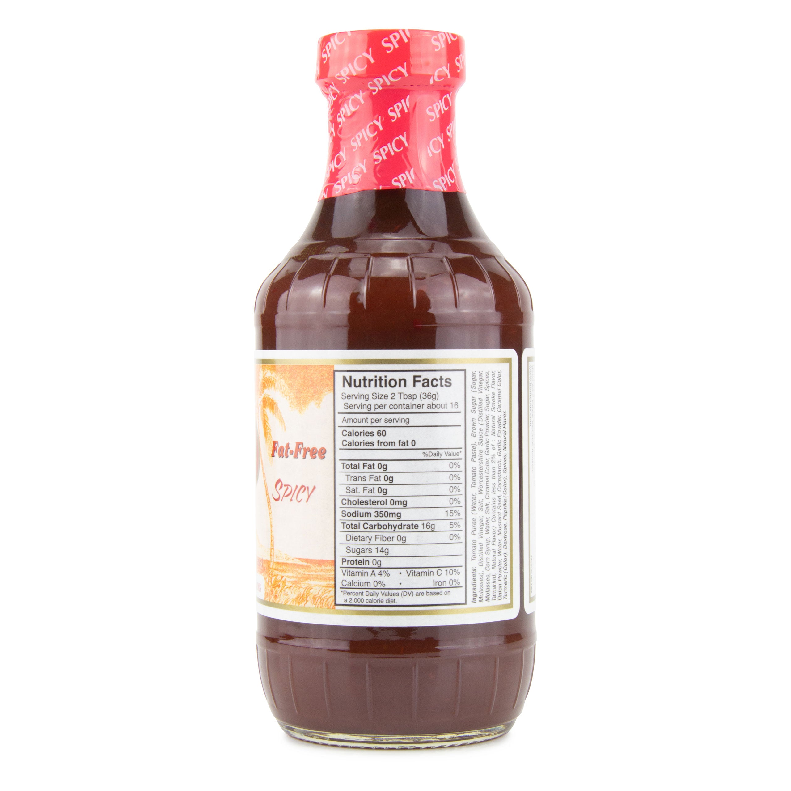 Spicy Hawaiian BBQ Sauce - Nutrition Information